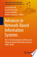 Advances in Network-Based Information Systems : The 21st International Conference on Network-Based Information Systems (NBiS-2018)  /