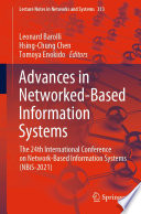 Advances in Networked-Based Information Systems : The 24th International Conference on Network-Based Information Systems (NBiS-2021) /