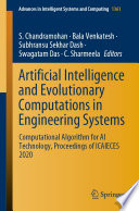 Artificial Intelligence and Evolutionary Computations in Engineering Systems : Computational Algorithm for AI Technology, Proceedings of ICAIECES 2020 /