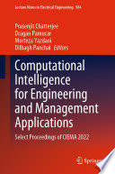 Computational Intelligence for Engineering and Management Applications : Select Proceedings of CIEMA 2022  /