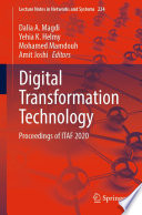 Digital Transformation Technology : Proceedings of ITAF 2020 /