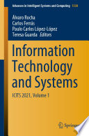 Information Technology and Systems : ICITS 2021, Volume 1 /