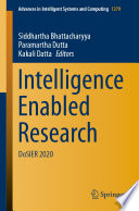Intelligence Enabled Research : DoSIER 2020 /