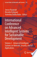 International Conference on Advanced Intelligent Systems for Sustainable Development : Volume 2 - Advanced Intelligent Systems on Network, Security, and IoT Applications /