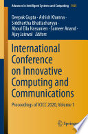 International Conference on Innovative Computing and Communications : Proceedings of ICICC 2020, Volume 1 /