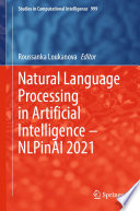 Natural Language Processing in Artificial Intelligence - NLPinAI 2021 /