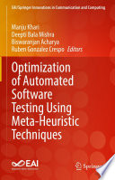 Optimization of Automated Software Testing Using Meta-Heuristic Techniques /