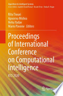 Proceedings of International Conference on Computational Intelligence : ICCI 2020 /