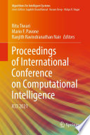 Proceedings of International Conference on Computational Intelligence : ICCI 2021 /