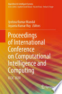 Proceedings of International Conference on Computational Intelligence and Computing : ICCIC 2020 /