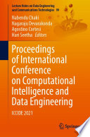 Proceedings of International Conference on Computational Intelligence and Data Engineering : ICCIDE 2021 /