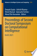 Proceedings of Second Doctoral Symposium on Computational Intelligence  : DoSCI 2021 /