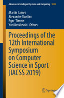 Proceedings of the 12th International Symposium on Computer Science in Sport (IACSS 2019) /