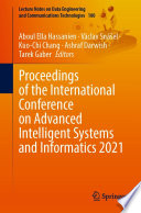 Proceedings of the International Conference on Advanced Intelligent Systems and Informatics 2021 /