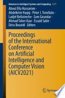 Proceedings of the International Conference on Artificial Intelligence and Computer Vision (AICV2021) /