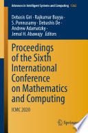 Proceedings of the Sixth International Conference on Mathematics and Computing : ICMC 2020 /
