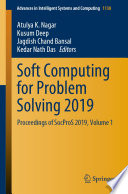 Soft Computing for Problem Solving 2019  : Proceedings of SocProS 2019, Volume 1 /