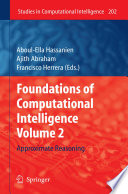 Foundations of computational intelligence.