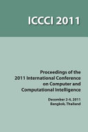 2011 International Conference on Computer and Computational Intelligence (ICCCI 2011), December 2-4, 2011, Bangkok, Thailand.