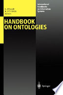 Handbook on ontologies /