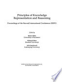 Principles of knowledge representation and reasoning : proceedings of the second international conference /