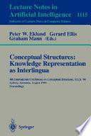 Conceptual structures : knowledge representation as interlingua : 4th International Conference on Conceptual Structures, ICCS '96, Sydney, Australia, August 19-22, 1996 : proceedings /
