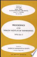 Theory of numbers, mathematical analysis and their applications : Collection of papers dedicated to academician Ivan Matveevic Vinogradov on his eighty-fifth birthday /