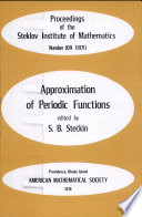Approximation of periodic functions /