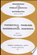 Theoretical problems in mathematical statistics /