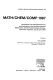 MATH/CHEM/COMP 1987 : proceedings of an International Course and Conference on the Interfaces between Mathematics, Chemistry, and Computer Science, Dubrovnik, Yugoslavia, 22-26 June 1987 /