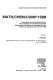 MATH/CHEM/COMP 1988 : proceedings of an International Course and Conference on the Interfaces between Mathematics, Chemistry, and Computer Science, Dubrovnik, Yugoslavia, 20-25 June 1988 /