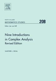Nine introductions in complex analysis, revised edition /