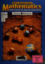 Silver Burdett Ginn mathematics : the path to math success! /