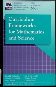 Curriculum frameworks for mathematics and science /