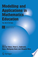 Modelling and applications in mathematics education : the 14th ICMI study /