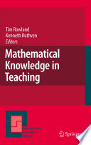 Mathematical knowledge in teaching /