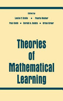 Theories of mathematical learning /