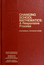 Changing school mathematics : a responsive process /