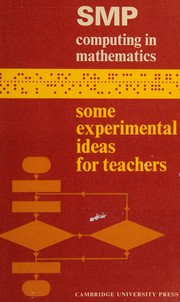 Some experimental ideas for teachers.