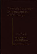 The Arcata Conference on Representations of Finite Groups /