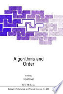 Algorithms and order /