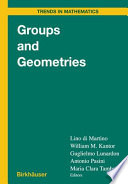 Groups and geometries : Siena conference, September 1996 /