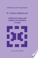 Ordered groups and infinite permutation groups /