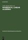 Numerical linear algebra : proceedings of the Conference in Numerical Linear Algebra and Scientific Computation, Kent (Ohio), USA, March 13-14, 1992 /