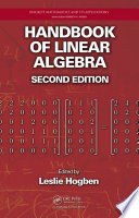 Handbook of linear algebra /