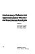 Anniversary volume on approximation theory and functional analysis /