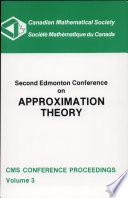 Second Edmonton Conference on Approximation Theory.