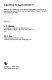 Algorithms for approximation, II : based on the proceedings of the Second International Conference on Algorithms for Approximation, held at Royal Military College of Science, Shrivenham, July 1988 /