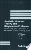 Analytic number theory and diophantine problems : proceedings of a   conference at Oklahoma State University, 1984 /