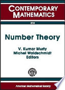 Number theory : Ramanujan Mathematical Society, January 3-6, 1996, Tiruchirapalli, India /